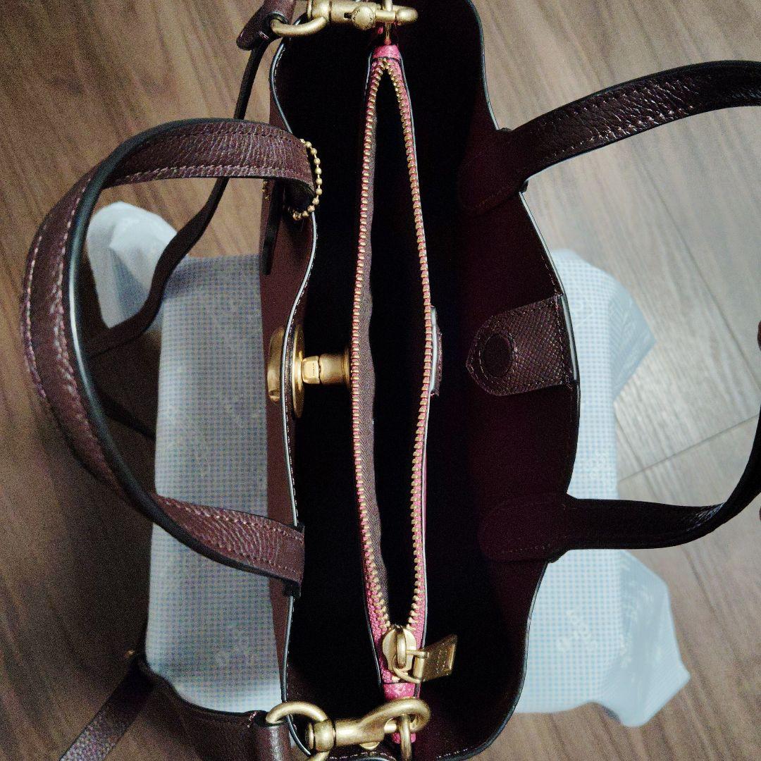 セール【超美品】COACH コーチ 2Way ショルダーバック (小さ目)