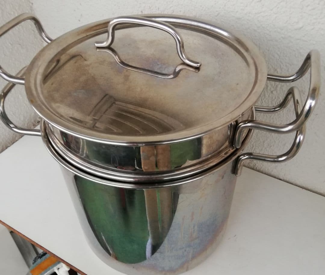 専用　geo ジオプロダクト パスタポット 宮崎製作所 21 センチ