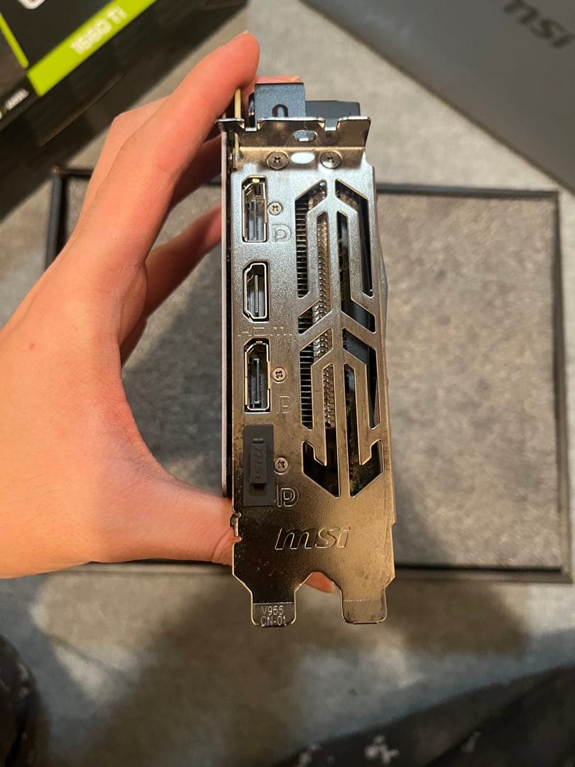 動作〇 MSI GeForce GTX 1660 Ti Gaming X