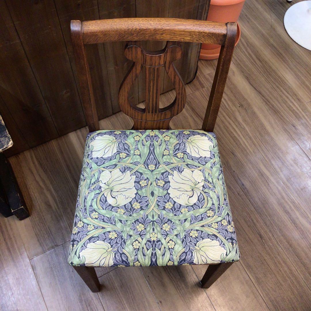 カントリーハウス ブルージュ ダイニングチェア ウィリアムモリスUSED展示品