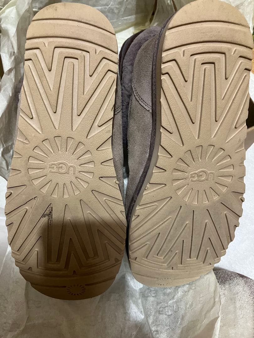 まあこUGG ムートンブーツ グレー系