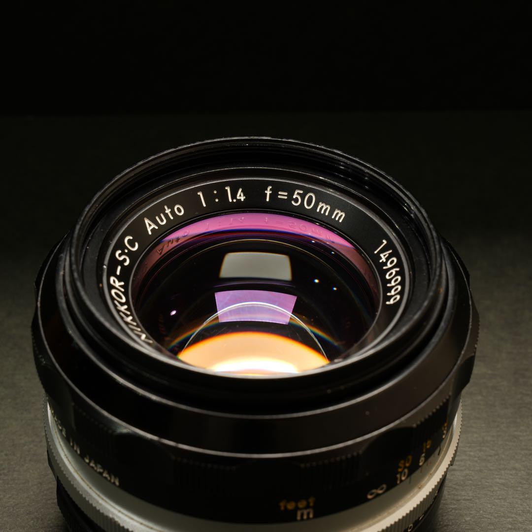 nikon 50mm f/1.4 オールドレンズ