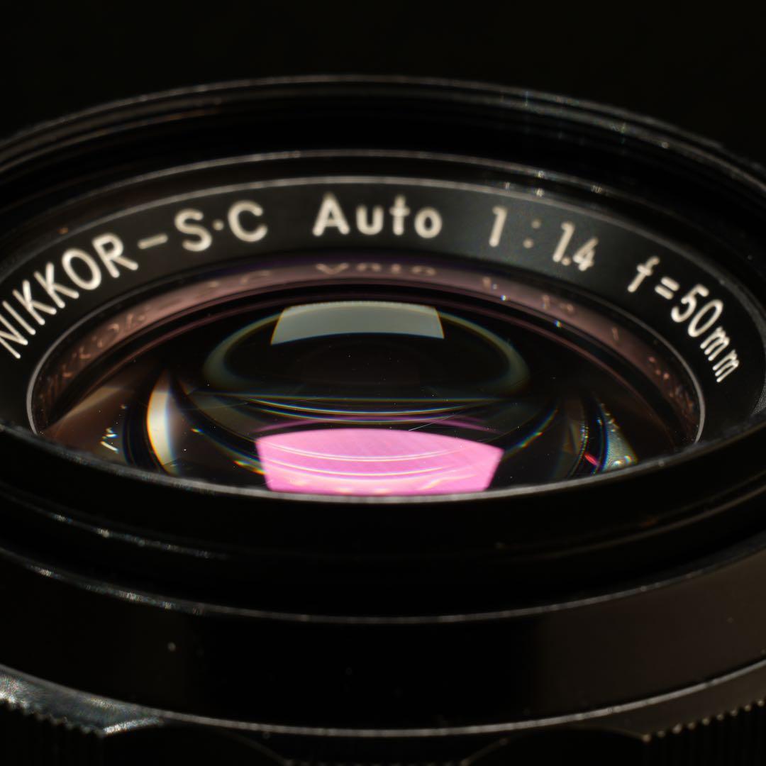 nikon 50mm f/1.4 オールドレンズ