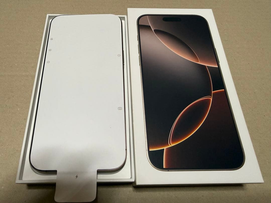 [超美品] iPhone16Pro Max 512GBデザートチタニウム