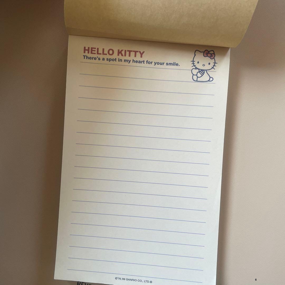 平成レトロ　レア　キティ　クラフトメモ