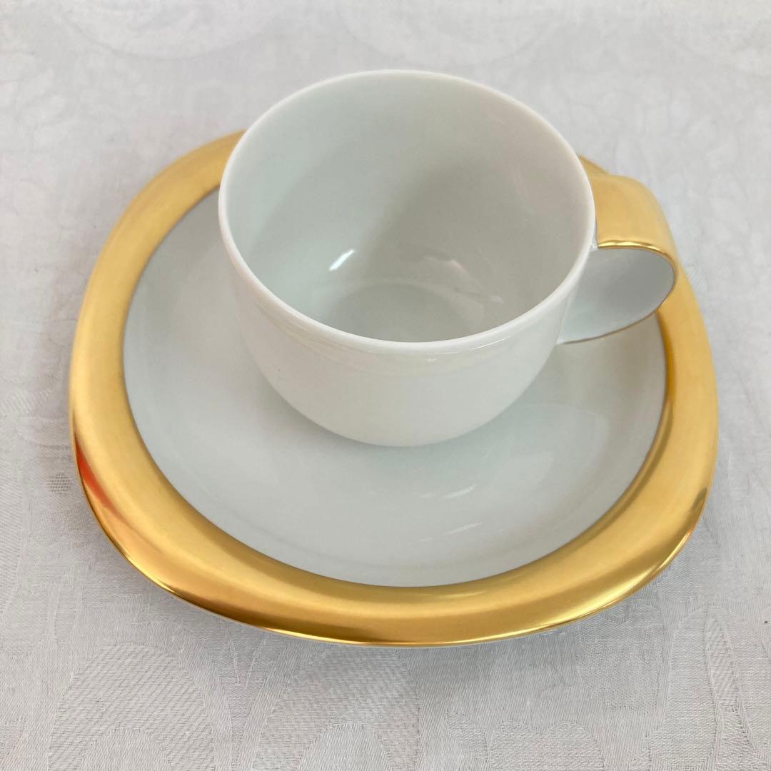 【Rosenthal】スタジオラインコーヒーカップセット 金彩 ゴールド