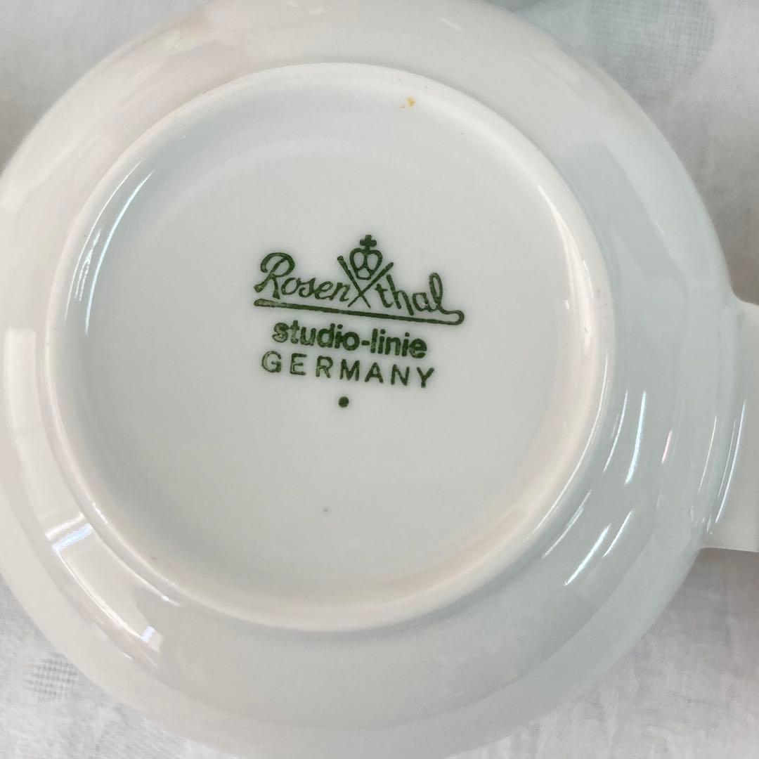 【Rosenthal】スタジオラインコーヒーカップセット 金彩 ゴールド