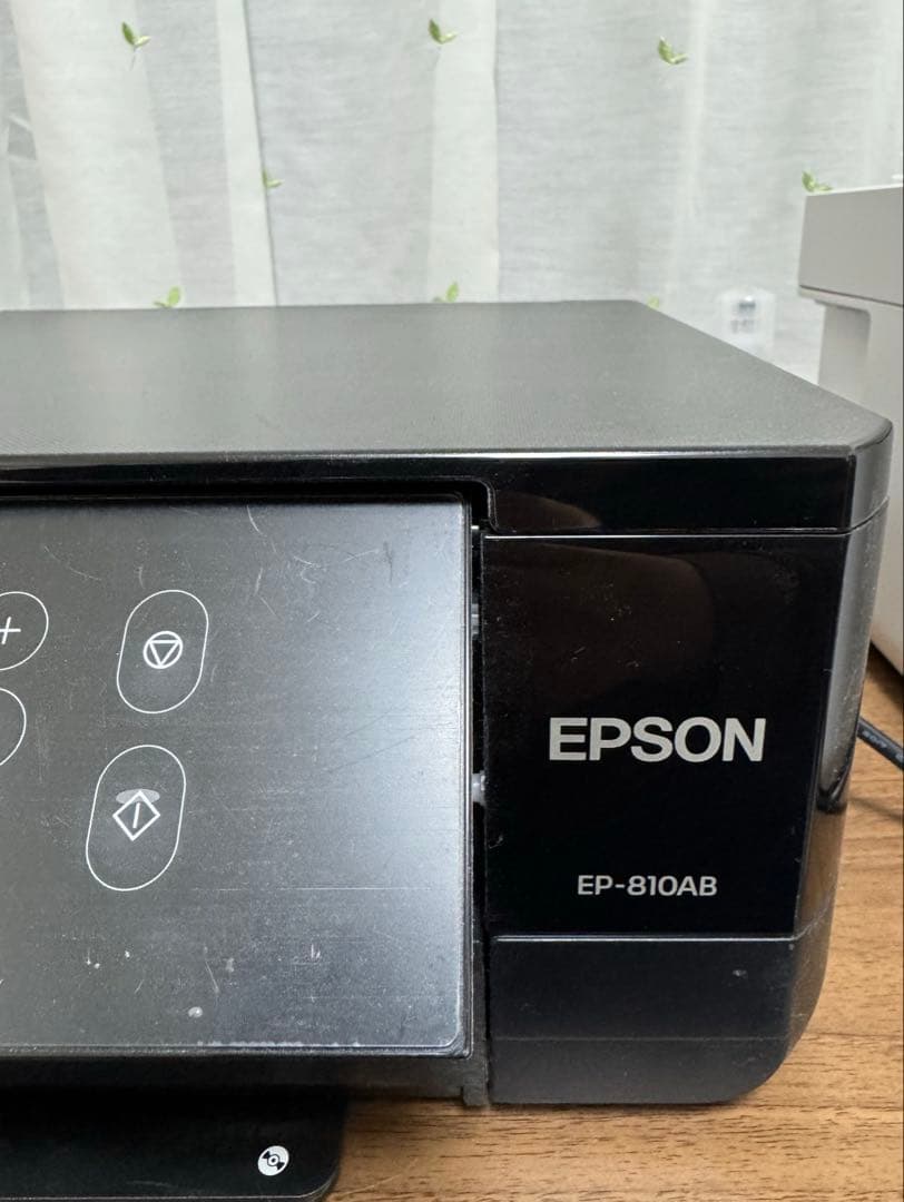 ジャンク品/EPSON EP-810AB プリンター/インク2個付き