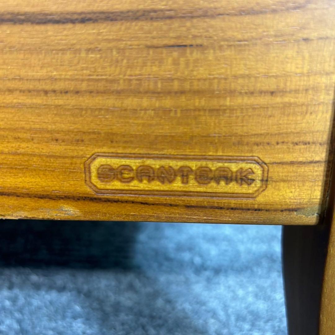 SCANTEAK スキャンティーク1人掛けソファ 木製フレーム 北欧 C091