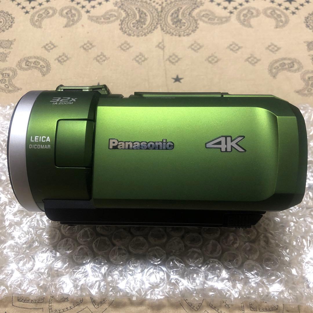 ほぼ新品 Panasonic HC-VX2M 4K Wi-Fi ビデオカメラ