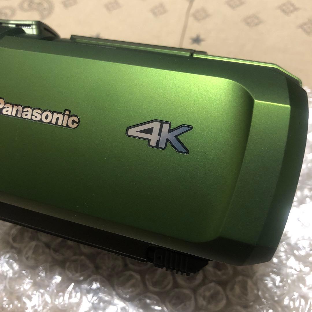 ほぼ新品 Panasonic HC-VX2M 4K Wi-Fi ビデオカメラ