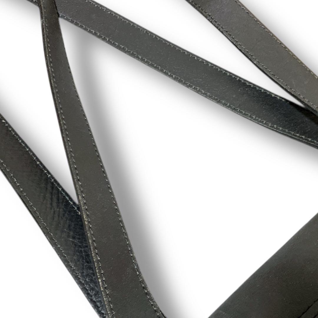 ダコタ 日本製 肩掛け可 オールレザー フラップ ショルダーバッグ ブラック