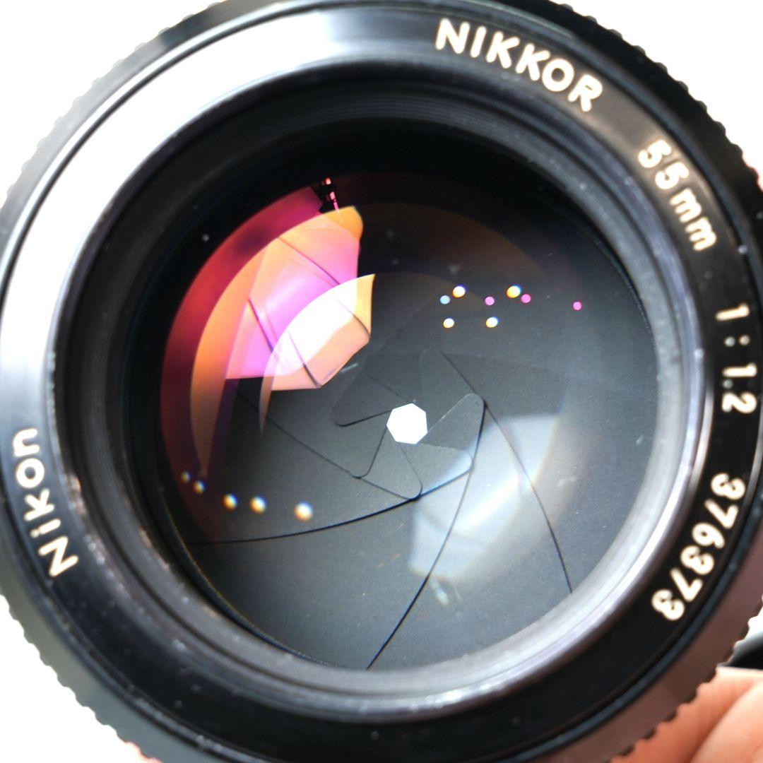 [実用品]Nikon AI NIKKOR 55mm f/1.2