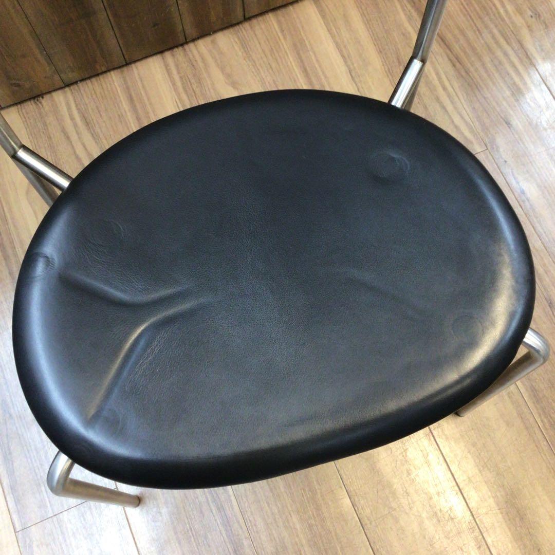 ②カールハンセン＆サン CH88P チェア オーク材 ブラックレザー 引取限定