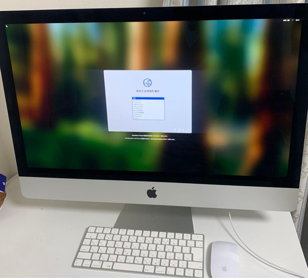 iMac 27インチ 2019年 Retina5K 美品 付属完備