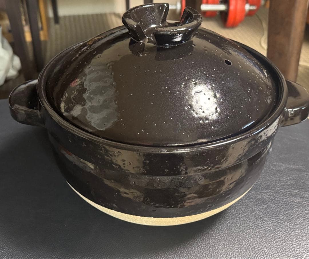 長谷園のかまどさん 5号 土鍋 直径約25センチ