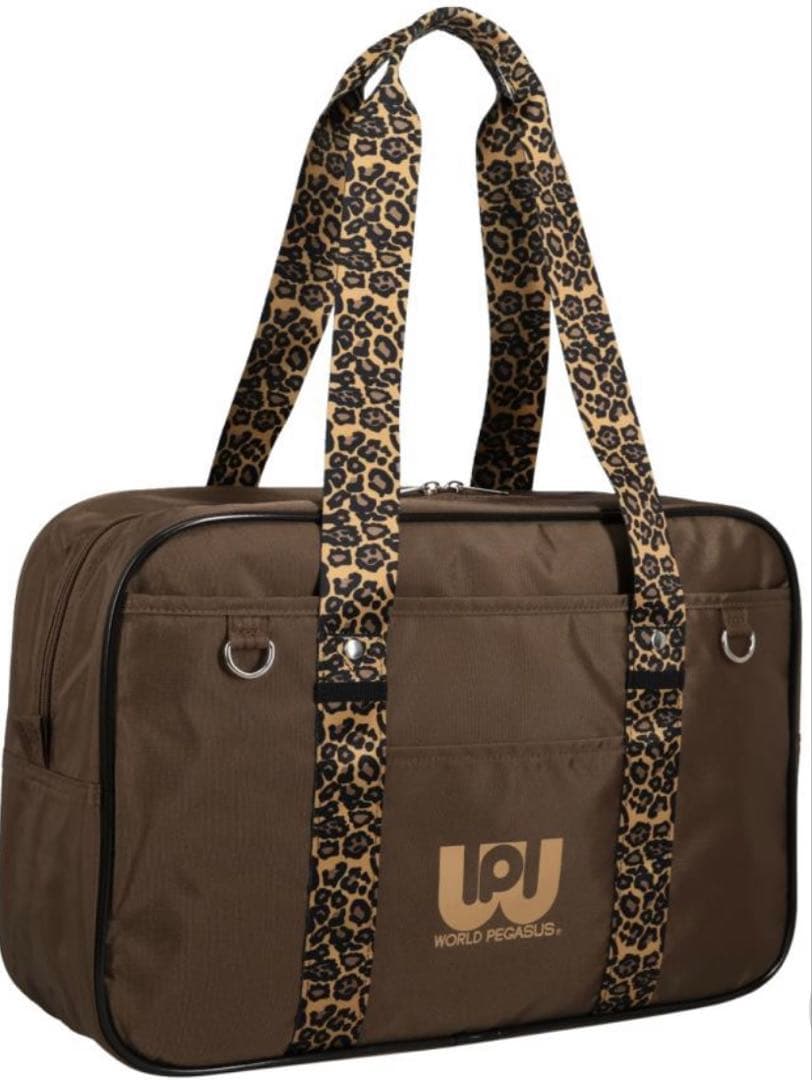 即日発送♡限定色♡完売品⚡️最安値⚡️ワッペ　スクバ　ヒョウ柄　レオパード❤️新品