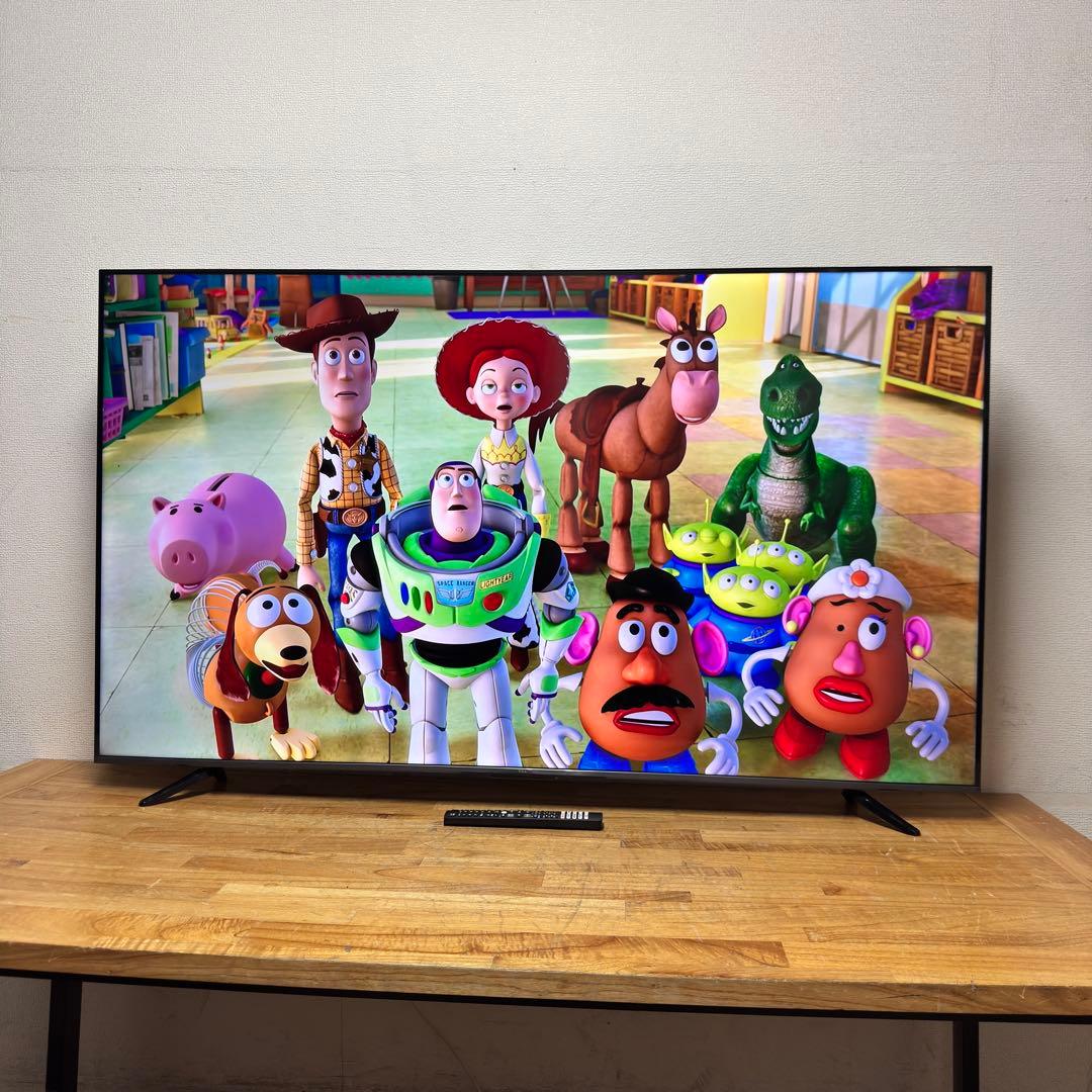 TCL 65V型 4K液晶テレビ Google TV 65P71B 2022年製