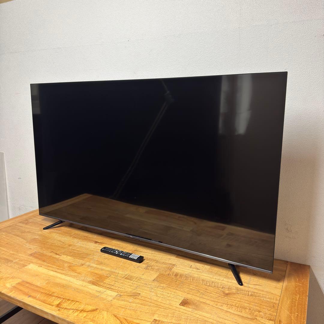 TCL 65V型 4K液晶テレビ Google TV 65P71B 2022年製