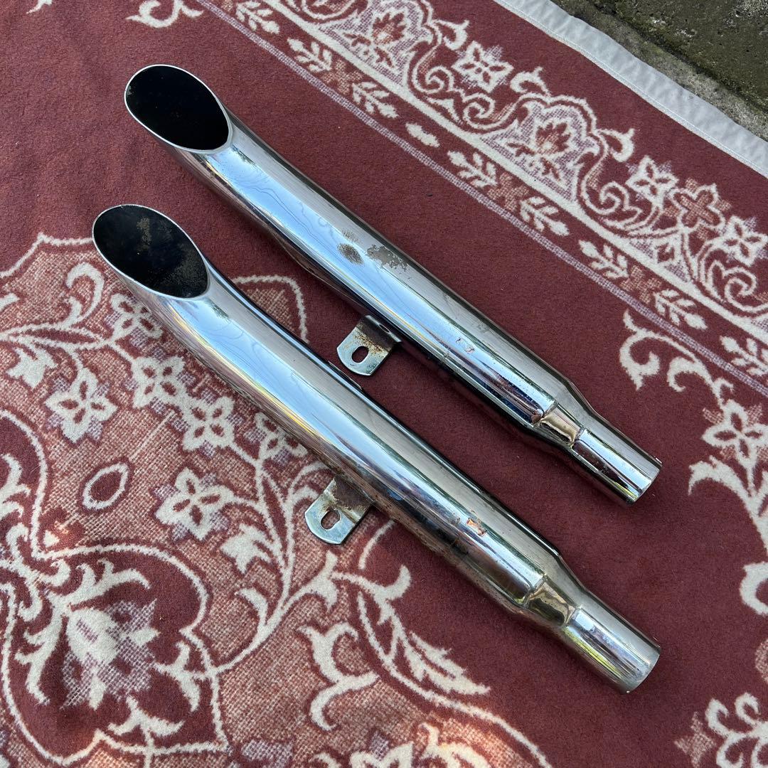 ハーレー ダイナで使用◾️ターンアウトマフラー サイレンサー