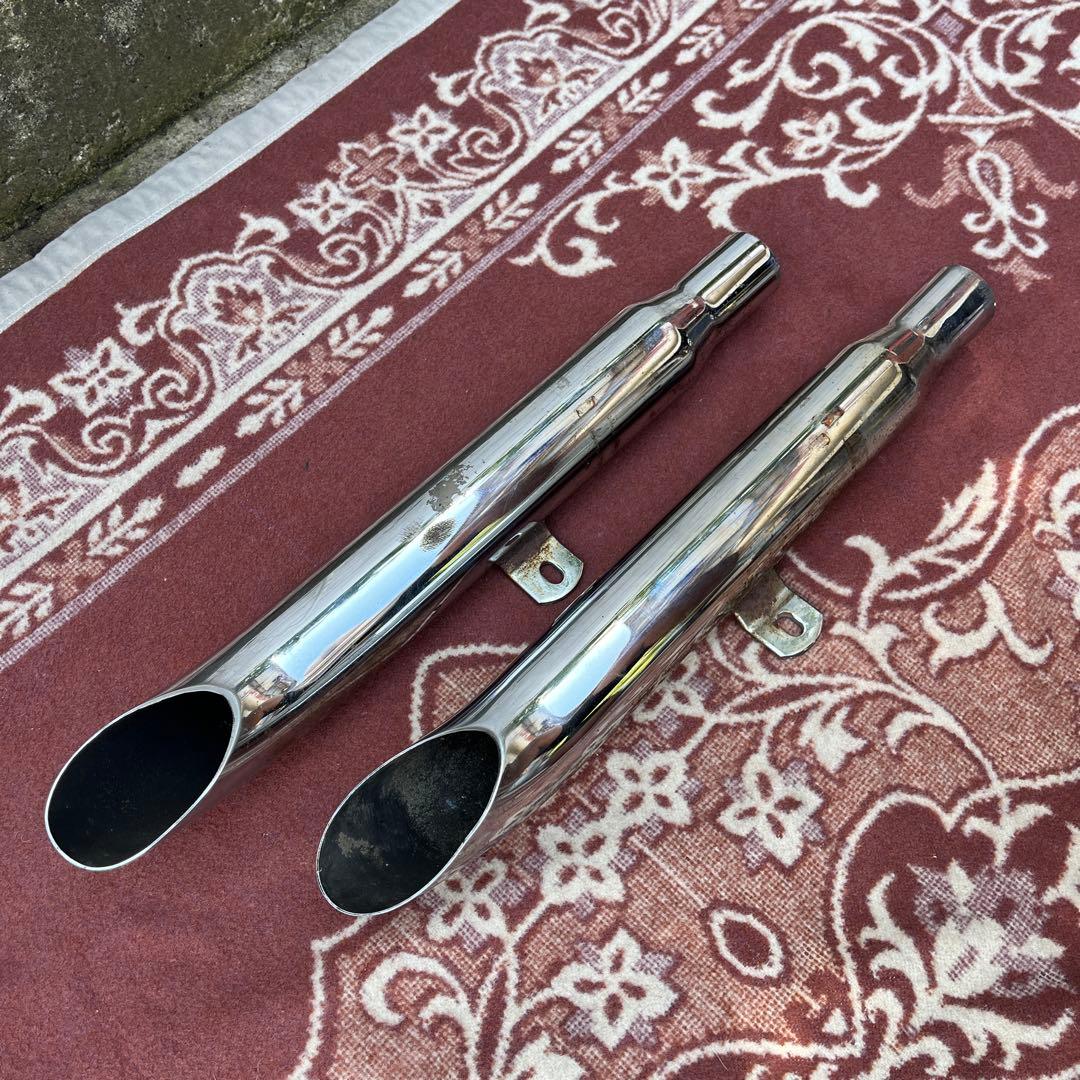 ハーレー ダイナで使用◾️ターンアウトマフラー サイレンサー