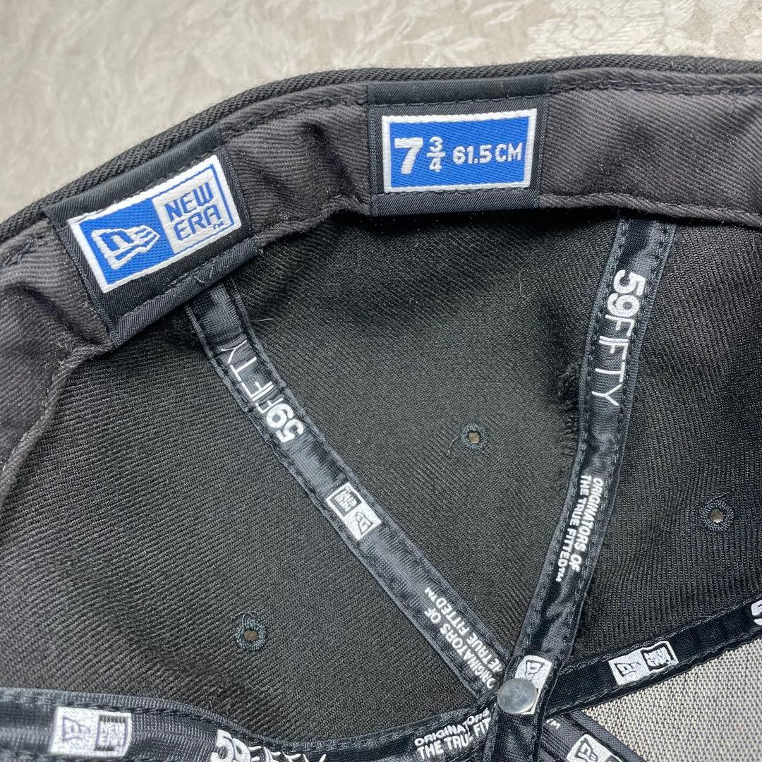 横浜ベイスターズ NEW ERA キャップ 旧ロゴ β ベータ 黒ｘ桃