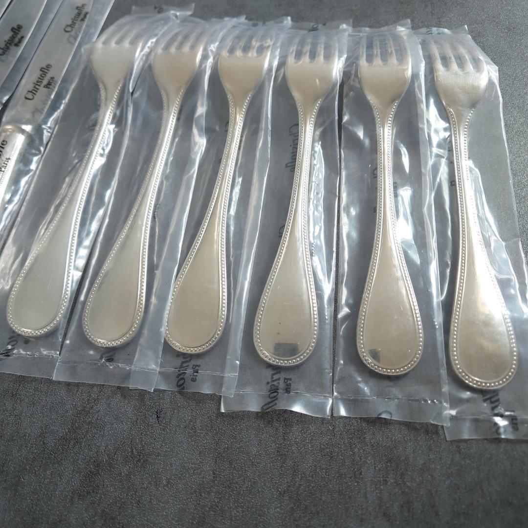 クリストフル パール テーブルサイズ 未開封 12点