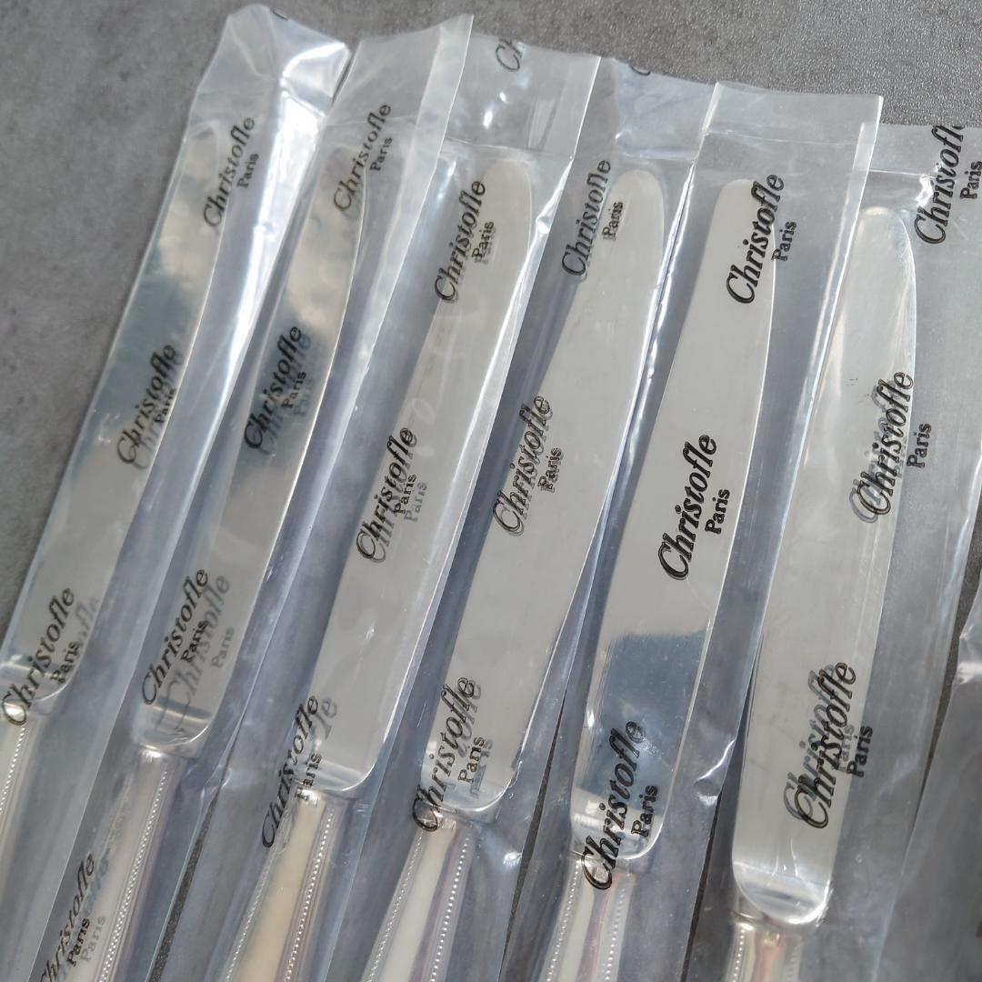 クリストフル パール テーブルサイズ 未開封 12点