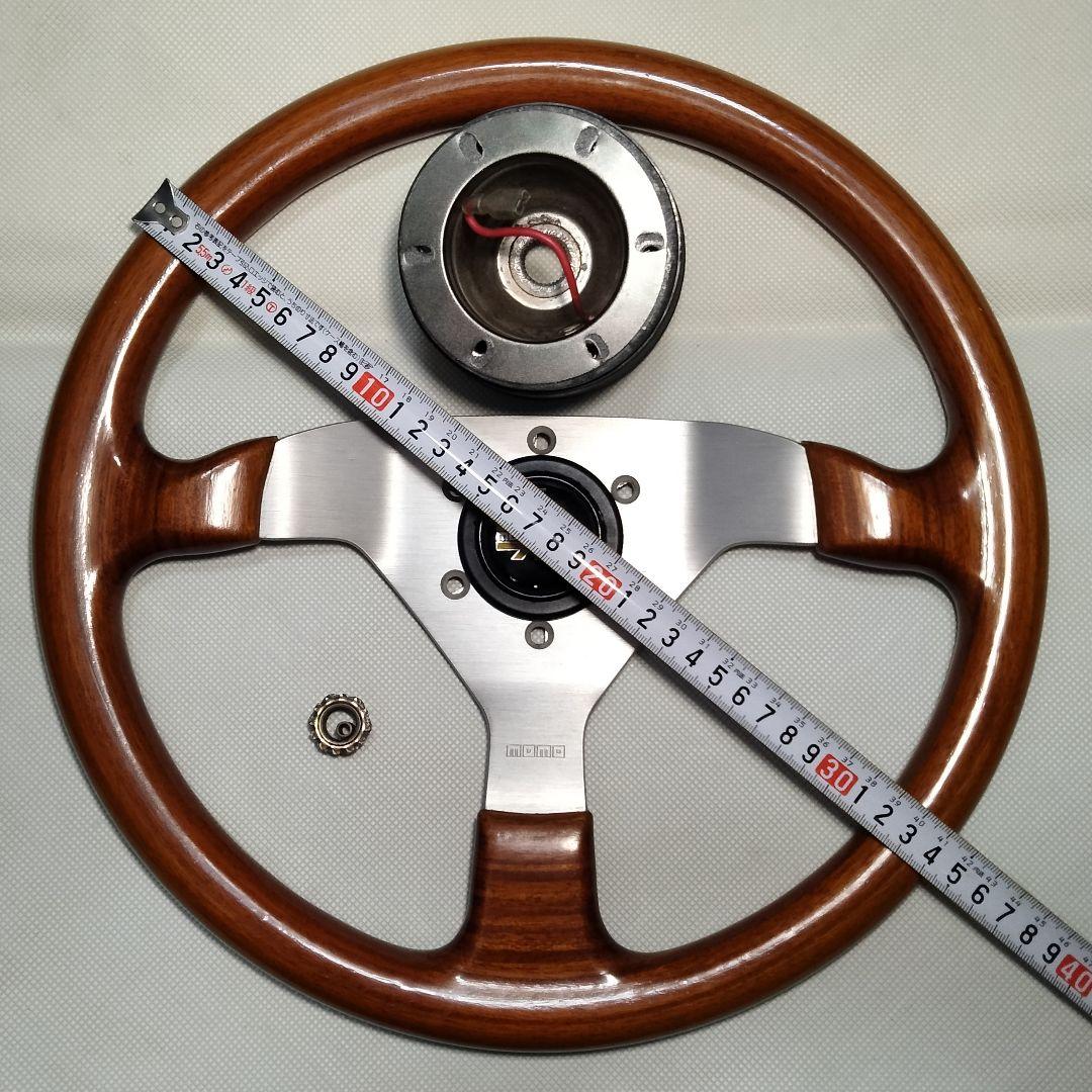 5606 ダイハツ純正 MOMO コペン オプションステアリング ウッド