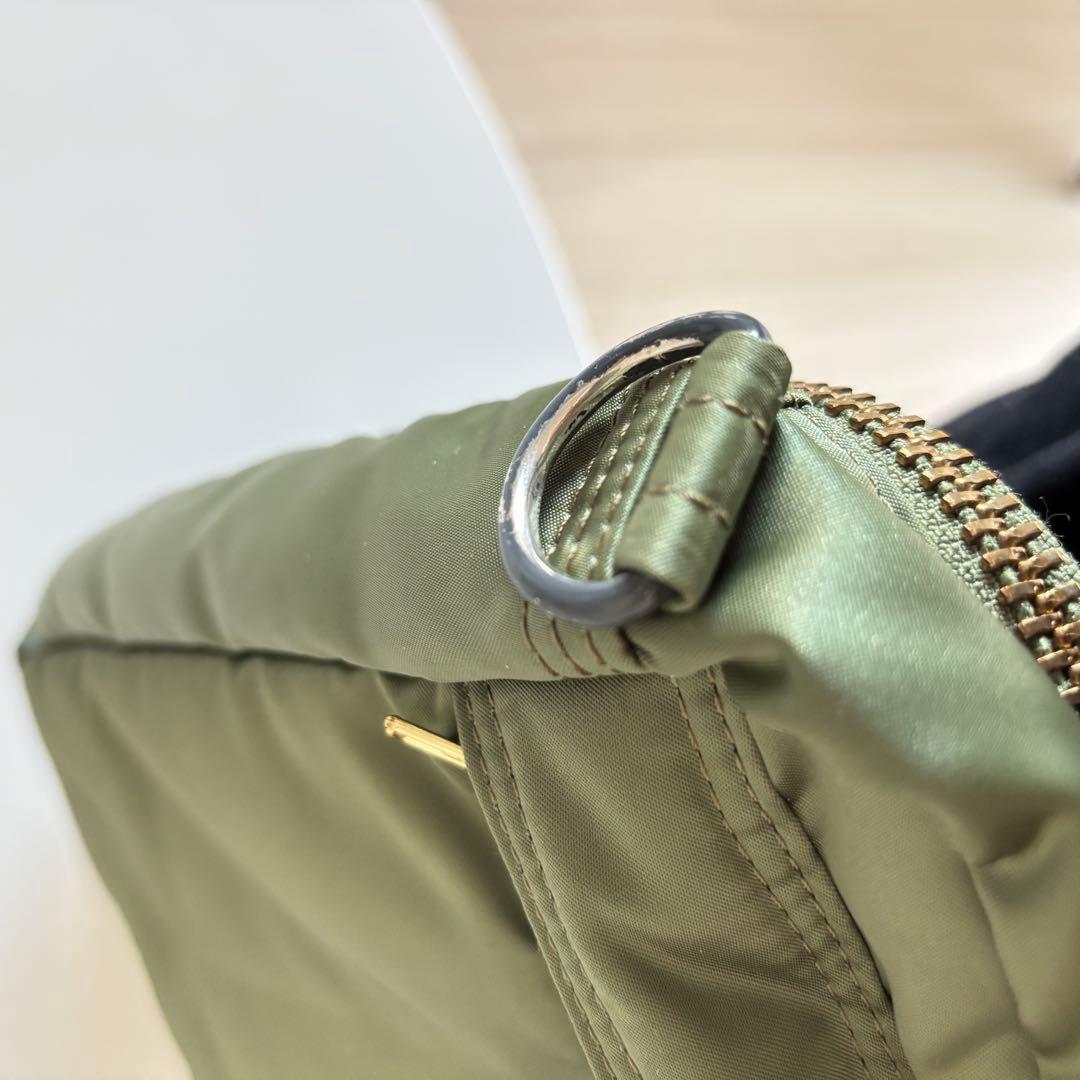 ポーター タンカー 2way ビジネスバッグ セージグリーン