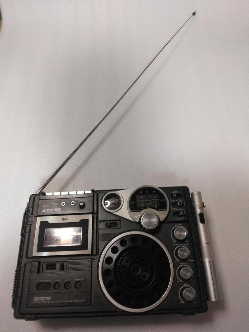 TOSHIBA RT-2800 アクタス・ラジオカセットレコーダー ラジカセ