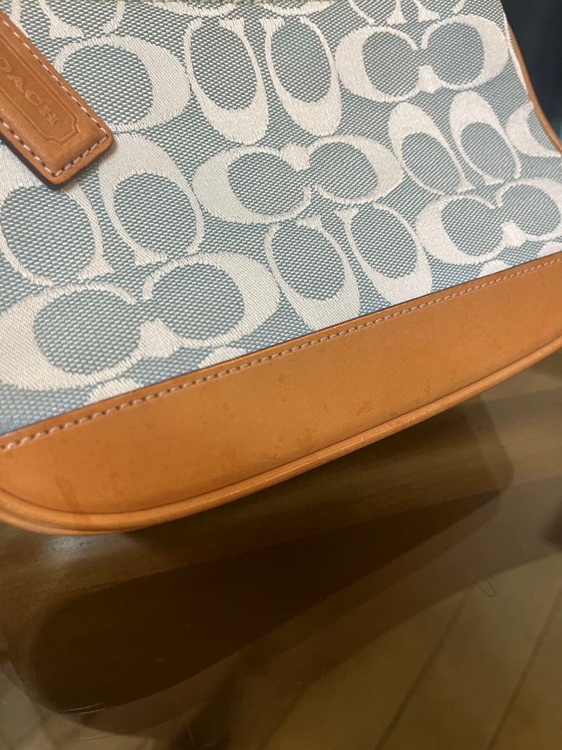 Coach ロゴ柄 ハンドバッグ