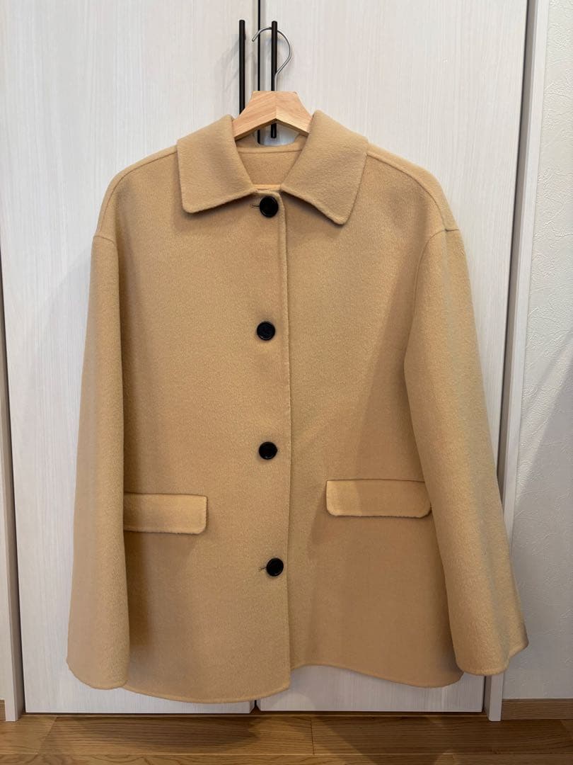 BASEMENT online リバーミドルコート ベージュ