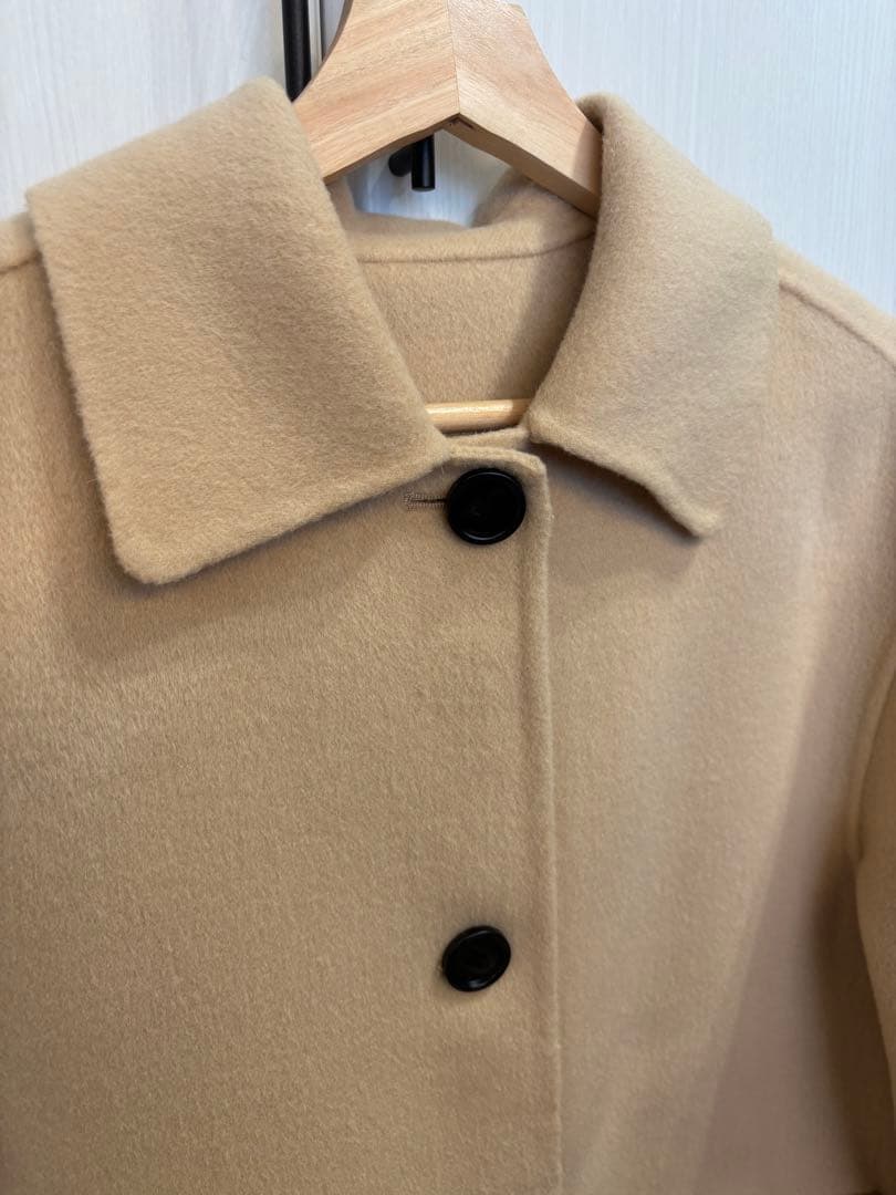 BASEMENT online リバーミドルコート ベージュ