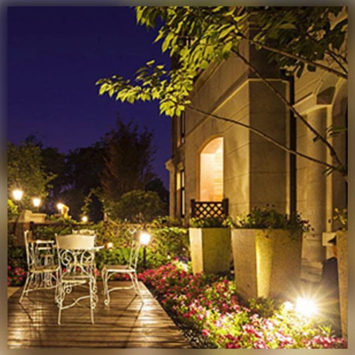 ❤4台セット❣超高輝度COBライト搭載＆航空アルミ合金製♪❤ガーデンライト