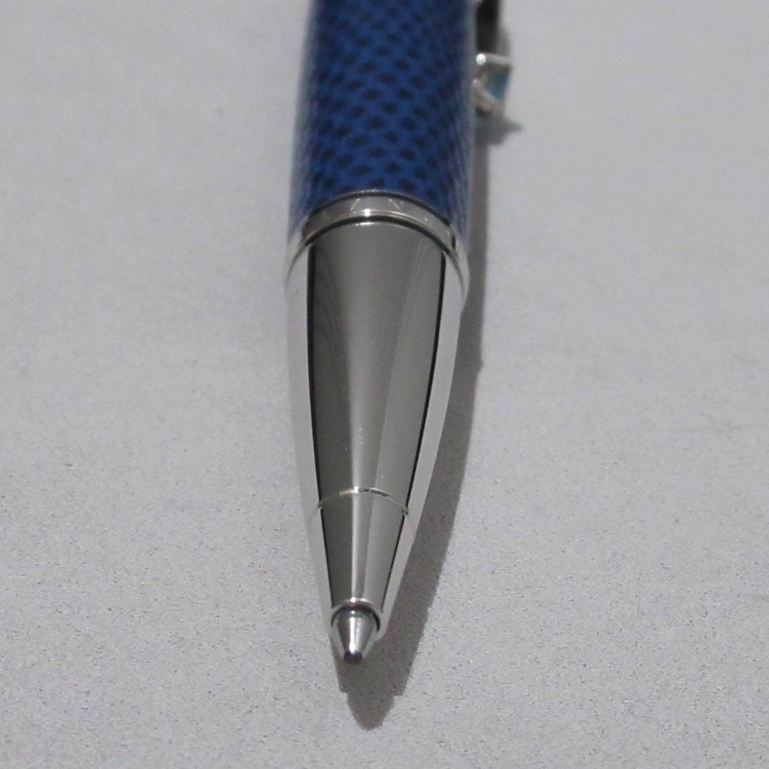 モンブラン ボールペン ボエム シャークスキン ブルー