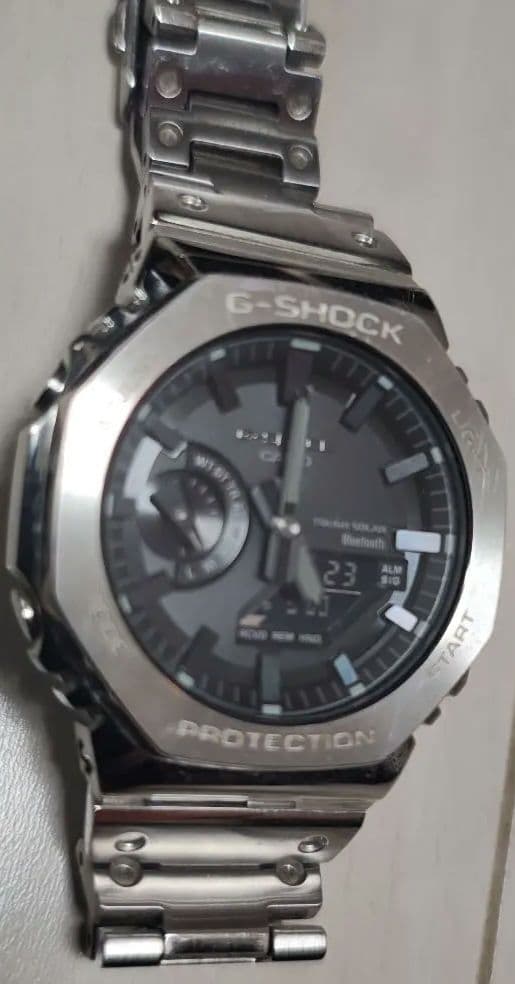 最終値下げ【中古】G-SHOCK GM-B2100D-1AJF フルメタル