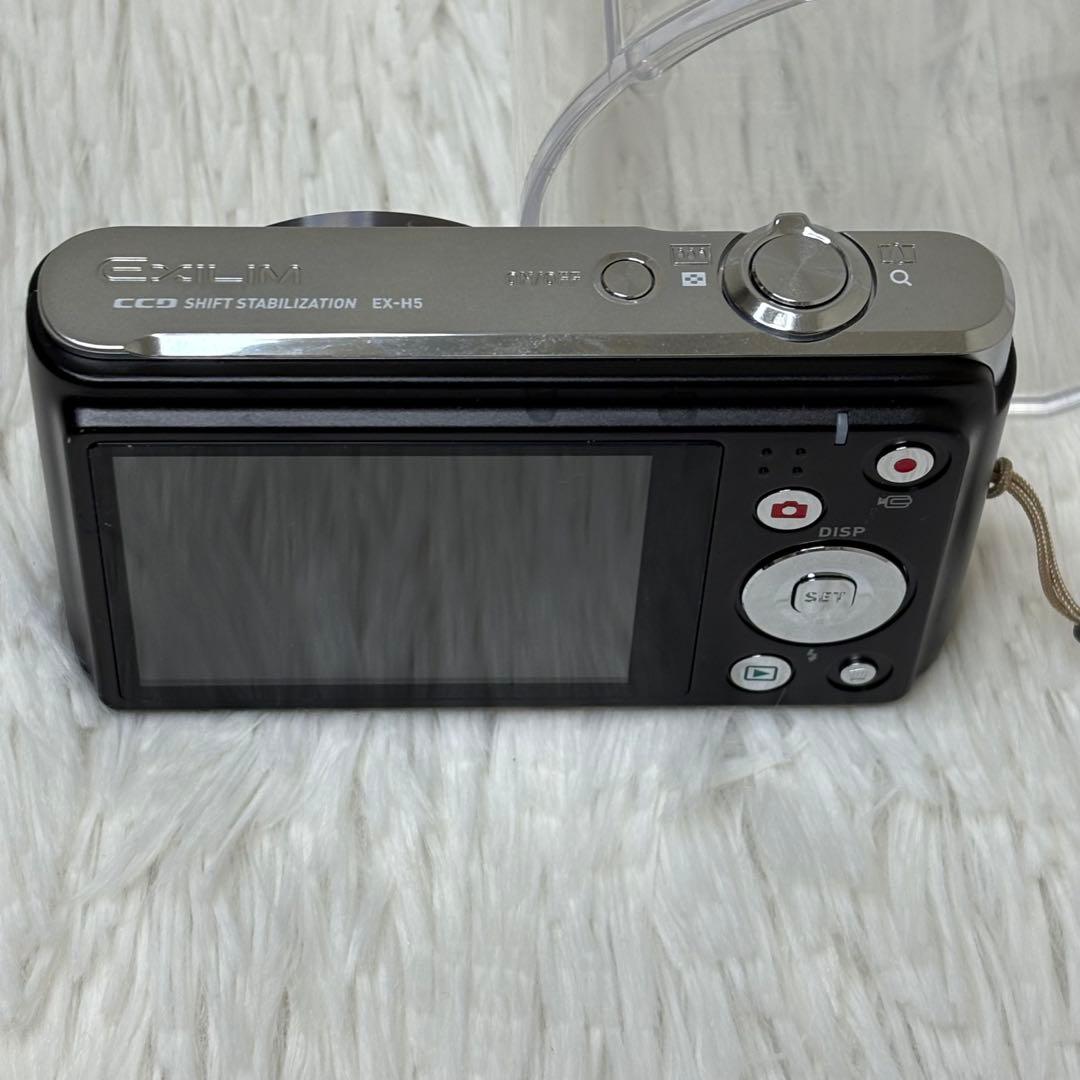 CASIO カメラ　エクシリム　EX-H5 ブラック　黒　コンデジ　動作品