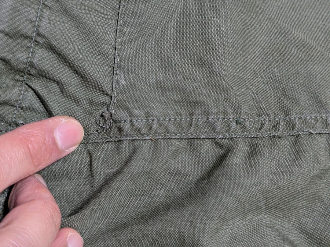 実物 米軍　M-65 モッズコ－ト フィッシュテールパーカー　XS　フード付き