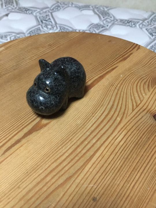 ⭐️天然石⭐️彫刻⭐️ペンギン⭐️カバ⭐️犬⭐️オットセイ⭐️