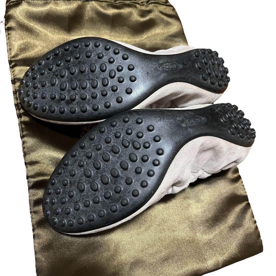 未使用 TOD'S トッズ バレエシューズ フラットシューズ 35
