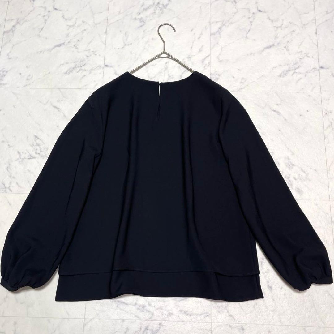 まなみんママ✨セオリーリュクス 現行 ELIDA3 二枚仕立て ブラック