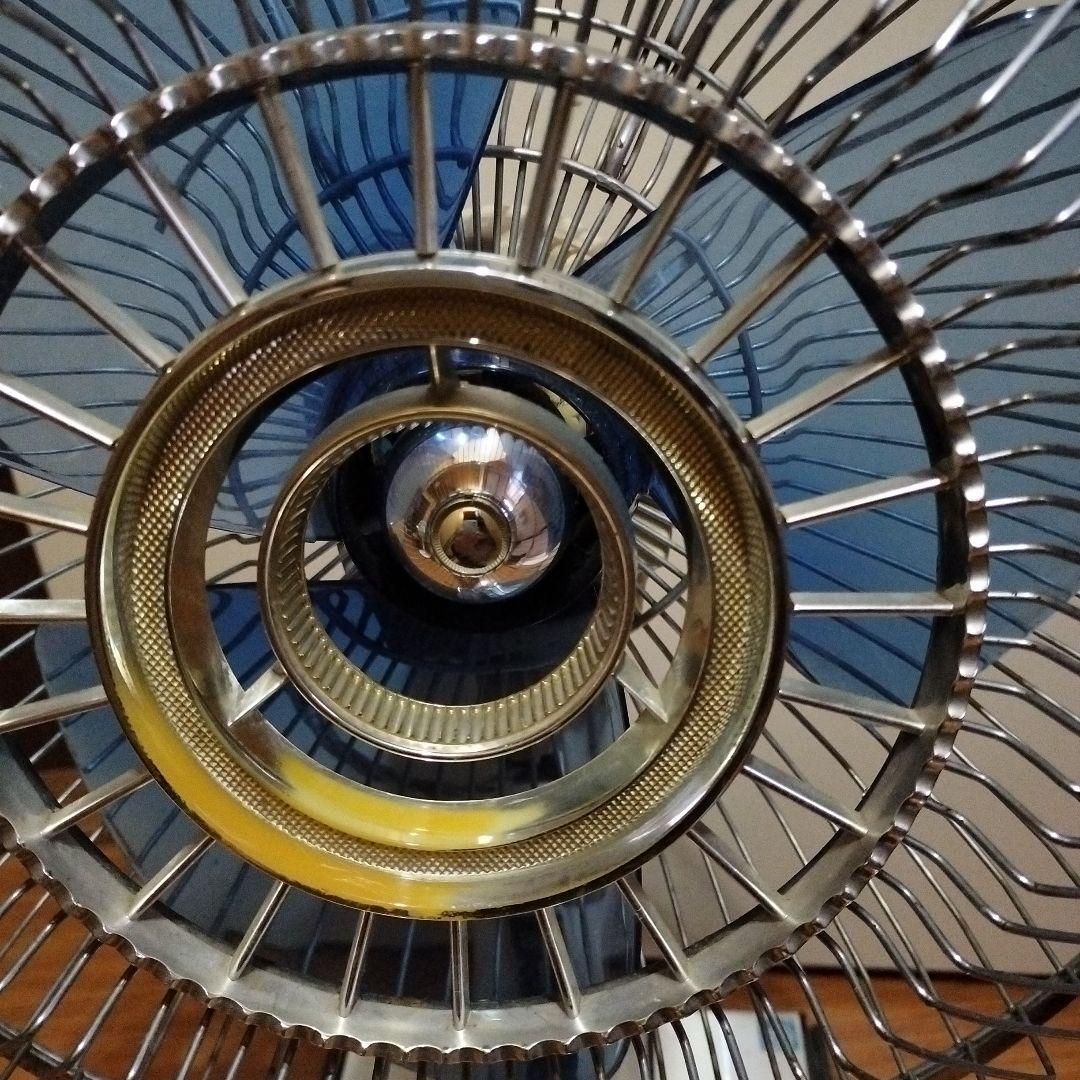 レトロ 扇風機 三菱SuperDeluxe オブジェ コレクション 可動品