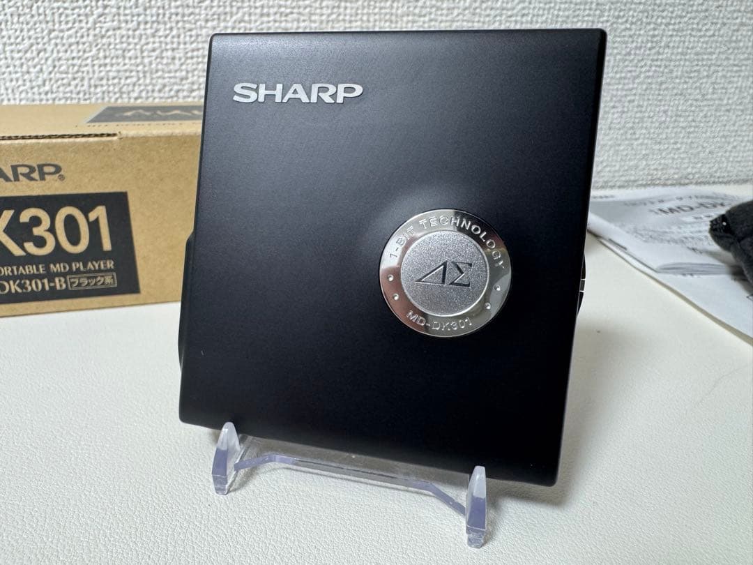 極美品　SHARP MD-DK301-B