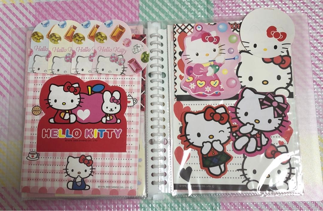 サンリオ　おすそ分けファイル　メモ帳　バラメモ　キティ　キキララ マイメロ