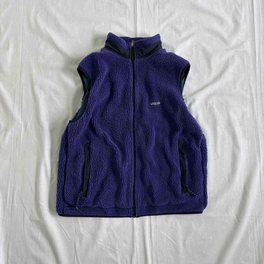 90's Patagonia P.E.F レトロX フリースベスト　古着