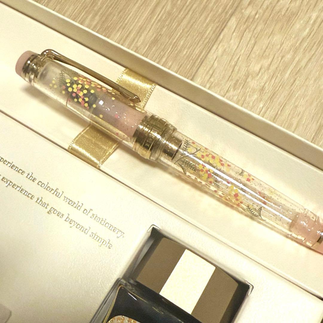 【数量限定品】アンコーラ　ミモザ　セーラー万年筆 字幅F