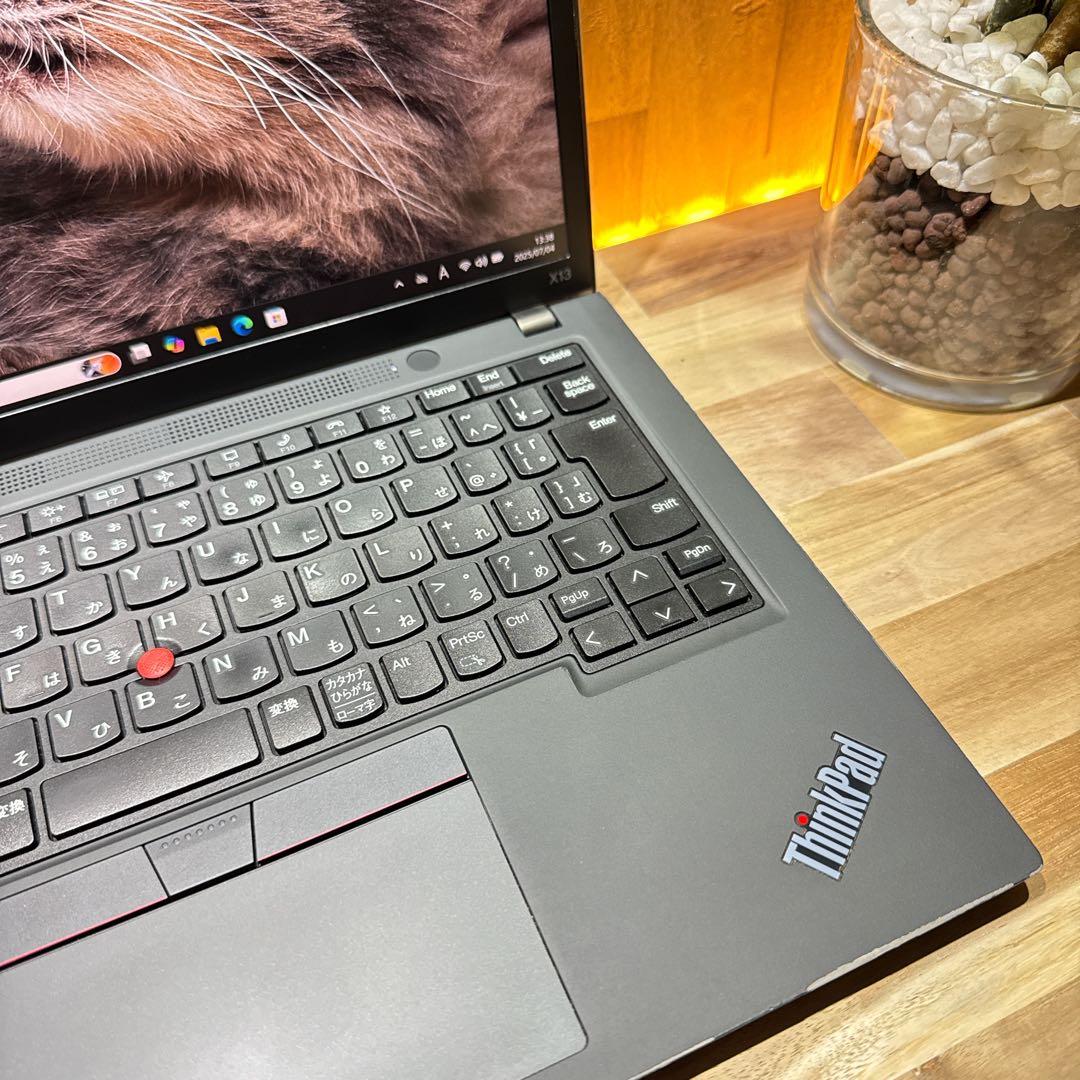 最新2022年モデル‼️ThinkPad X13☘i7☘16GB☘ノートパソコン
