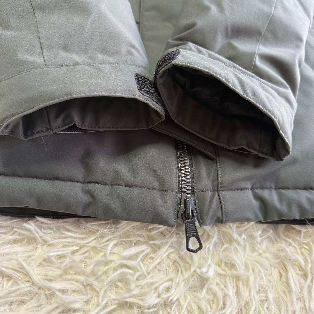 【ナノユニバース】極美品 ダウンジャケット ダークグレー 西川ダウン メンズ