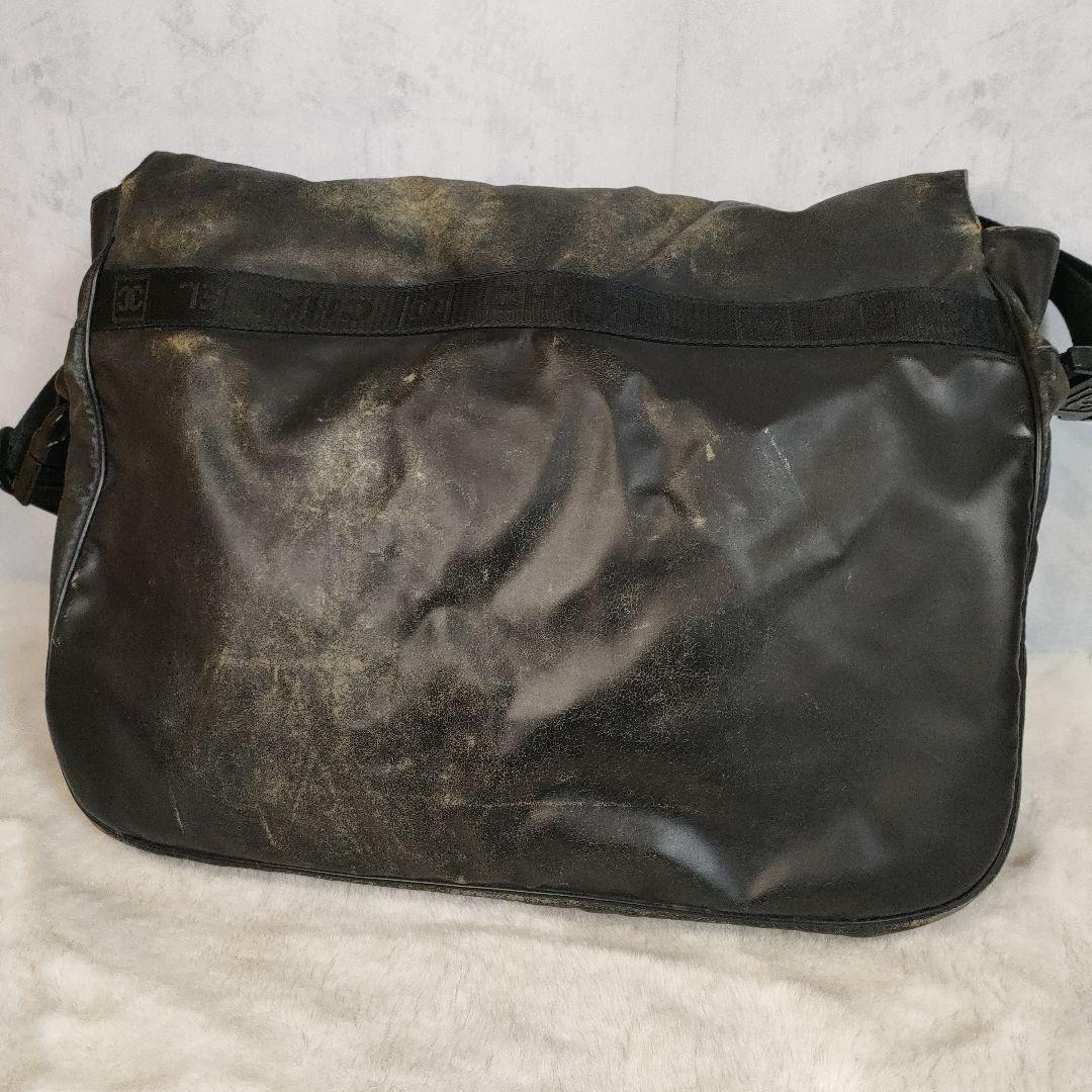 CHANEL スポーツライン ココマーク デカココメッセンジャーバッグ